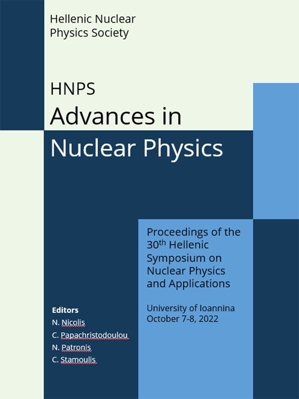 HNPS Advances in Nuclear Physics vol. 29 (HNPS2022)